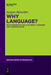 Why Language? by Jacques Moeschler