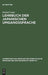 Lehrbuch der japanischen Umgangssprache by Rudolf Lange