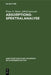 Absorptions-Spektralanalyse by Franz X. Mayer, Alfred Luszczak