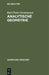 Analytische Geometrie by Karl Peter Grotemeyer