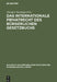 Das internationale Privatrecht des Bürgerlichen Gesetzbuchs by Theodor Niemeyer