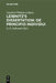 Leibnitz's Dissertation: De principio individui by Gottfried Wilhelm Leibniz, G. E. Guhrauer