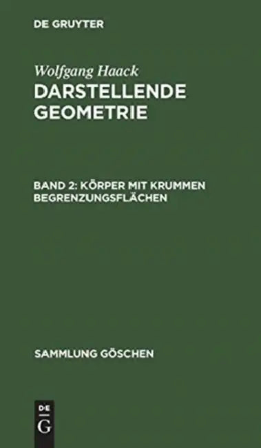 Körper mit krummen Begrenzungsflächen by Wolfgang Haack