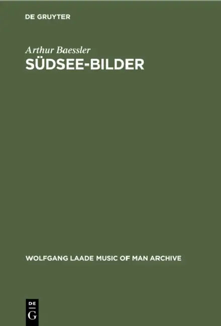 Südsee-Bilder by Arthur Baessler