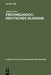 Frühneuhochdeutsches Glossar by Alfred Götze