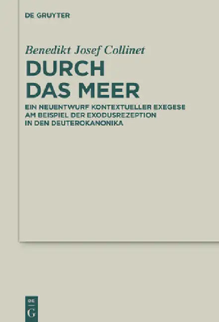 Durch das Meer by Benedikt Josef Collinet