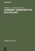 Current Research in Sociology: Published on the Occasion of the Viiith World Congress of Sociology, Toronto, Canada, August 18-24, 1974 by Margaret S. Archer, World Congress of Sociology