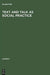 Text and Talk as Social Practice: Discourse Difference and Division in Speech and Writing by de Gruyter