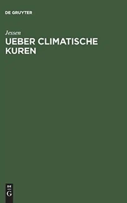 Ueber climatische Kuren by Jessen