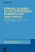 Formal Studies in Italo-Romance Morphology and Syntax by Stefano Cristelli