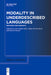 Modality in Underdescribed Languages: Methods and Insights by Jozina Vander Klok