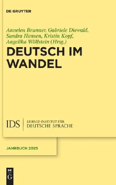 Deutsch Im Wandel by Annelen Brunner, Gabriele Diewald, Hansen