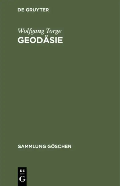 Geodäsie by Wolfgang Torge