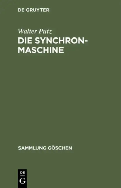 Die Synchronmaschine by Walter Putz