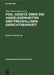 §§ 35 Bis 166: Fgg - Gesetz Über Die Angelegenheiten Der Freiwilligen Gerichtsbarkeit Mit Nebengesetzen Und Bundes- Und Landesrechtlichen Ergänzungs U by Paul Jansen, Hans-Joachim Von Schuckmann, Susanne Sonnenfeld