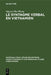 Le Syntagme Verbal En Vietnamien by Nguyen Phu Phong
