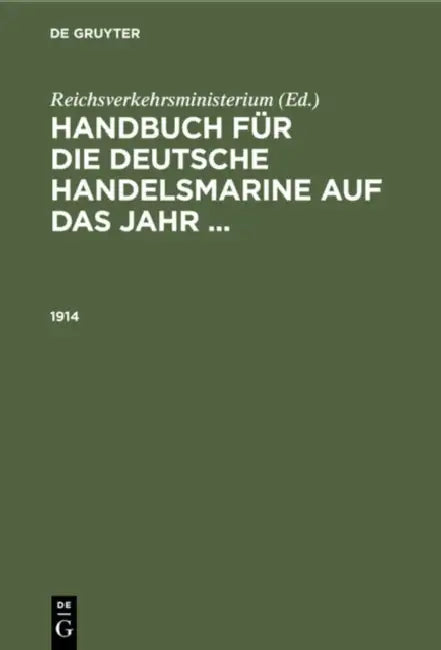 1914 by Reichsverkehrsministerium