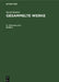 Jacob Steiner: Gesammelte Werke. Band 2 by K. Weierstrass
