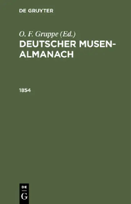 1854 by O. F. Gruppe