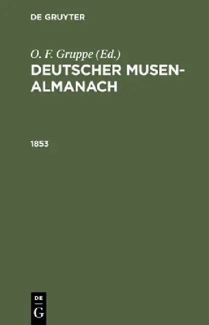 1853 by O. F. Gruppe