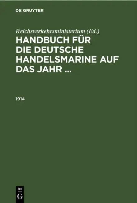 1914 by Reichsverkehrsministerium