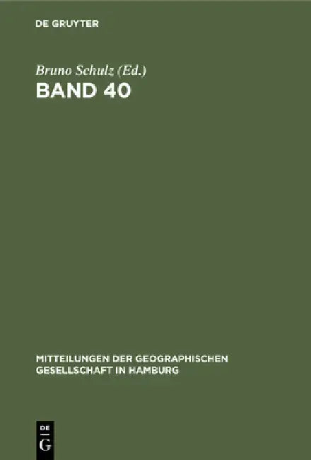 Band 40 by Bruno Schulz