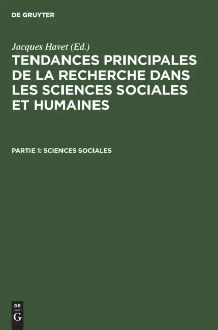 Sciences Sociales by René Maheu