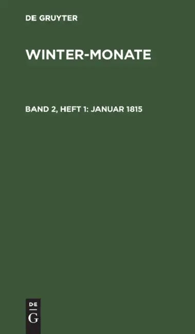 Januar 1815 by No Contributor