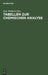 Tabellen Zur Chemischen Analyse by Otto Wallach