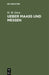 Ueber Maass Und Messen by H. W. Dove