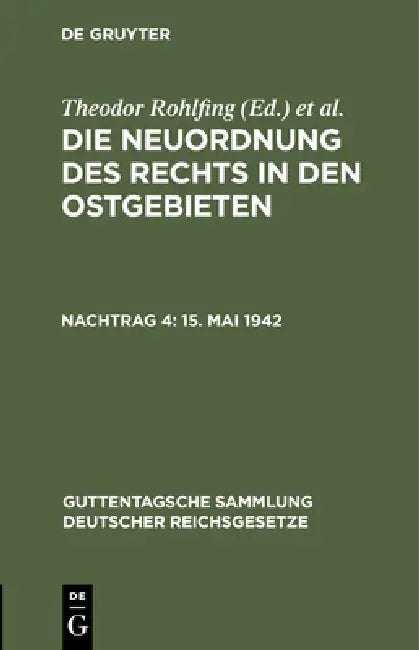 15. Mai 1942 by Theodor Rohlfing, Rudolf Schraut