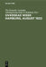 Overseas Week Hamburg, August 1922: Her Political, Economic, and Cultural Aspects by The Deutsche Auslands-Arbeitsgemeinschaf, Wilhelm J. Eggers