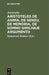 Aristoteles de Anima, de Sensu, de Memoria, de Somno Similique Argumento by Aristoteles, Immanuel Bekker