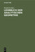 Lehrbuch Der Analytischen Geometrie by Friedrich Schur