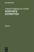 Johann Wolfgang Von Goethe: Goethe's Schriften. Band 1 by Johann Wolfgang Von Goethe