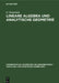 Lineare Algebra Und Analytische Geometrie by G. Eisenreich
