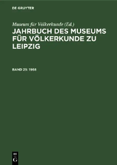1968 by Museum Für Völkerkunde