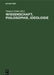 Wissenschaft, Philosophie, Ideologie: Beiträge Bulgarischen Philosophen by Panajot Gindev