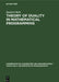 Theory of Duality in Mathematical Programming by Manfred Walk