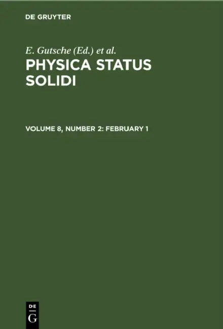 February 1 by E. Gutsche, K. Müller, P. Görlich