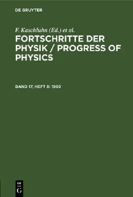 1969 by F. Kaschluhn, A. Lösche, R. Ritschl