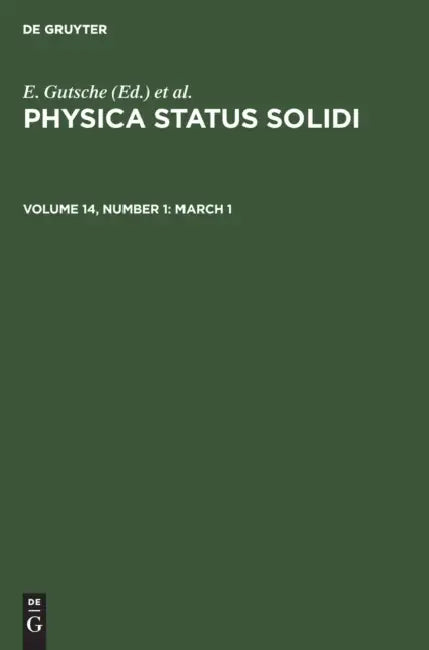 March 1 by E. Gutsche, K. Müller, P. Görlich