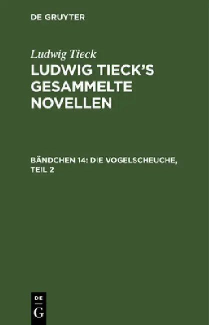Die Vogelscheuche, Teil 2 by Ludwig Tieck