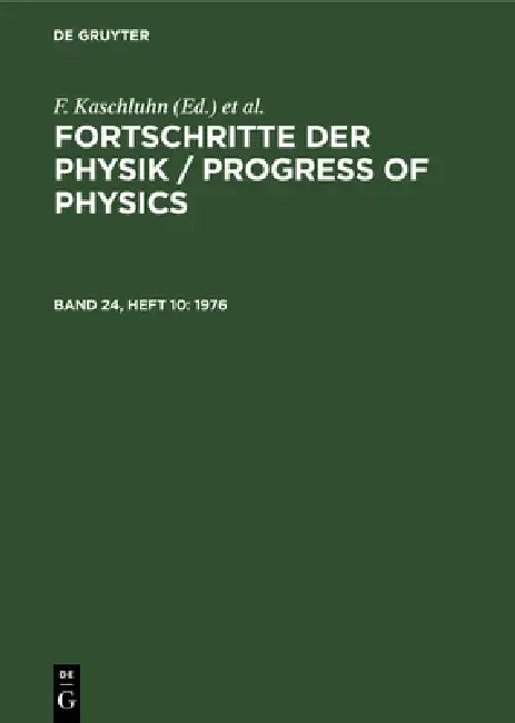 1976 by F. Kaschluhn, A. Lösche, R. Ritschl