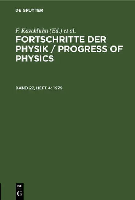 1979 by F. Kaschluhn, A. Lösche, R. Ritschl