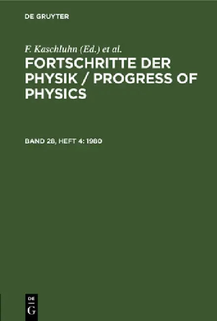 1980 by F. Kaschluhn, A. Lösche, R. Ritschl