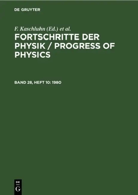 1980 by F. Kaschluhn, A. Lösche, R. Ritschl