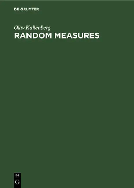 Random Measures by Olav Kallenberg