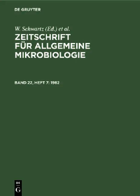1982 by W. Schwartz, U. Taubeneck