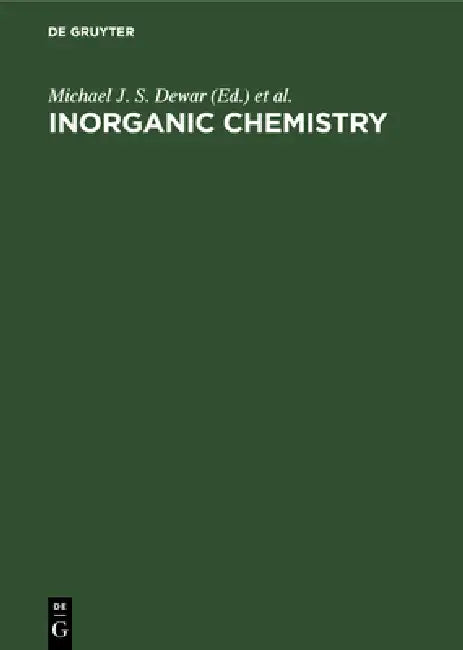 Inorganic Chemistry by No Contributor